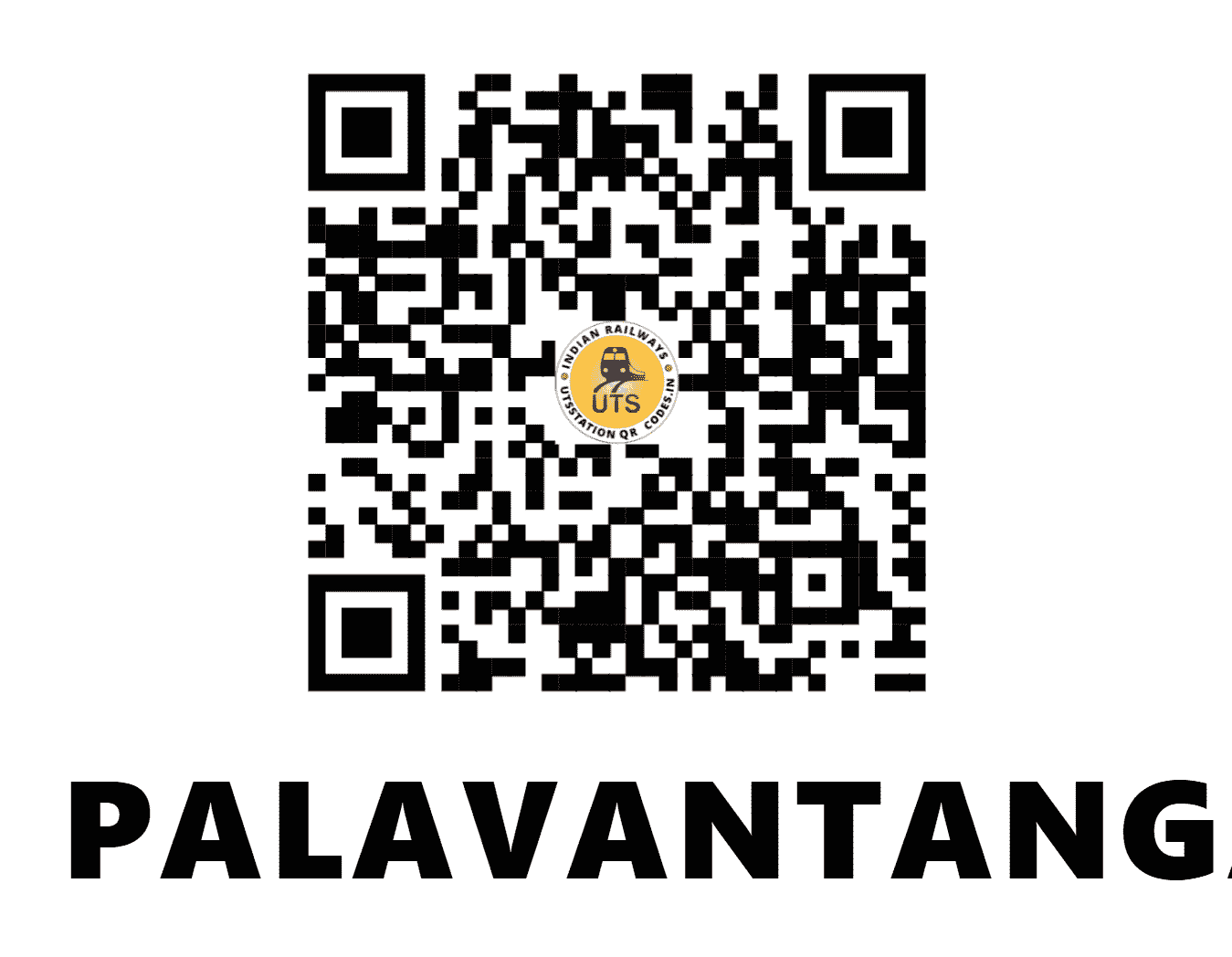 UTS QR Code for PALAVANTANGAL - PZA - SR (TAMIL NADU)